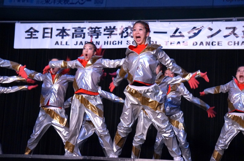 先生たちが作る全日本高等学校チームダンス選手権 小編成優勝は 鎮西高校 ダンスク Part 2